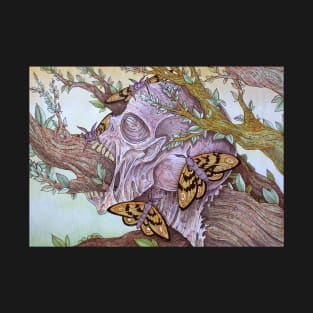 Zombie and moths 3 T-Shirt