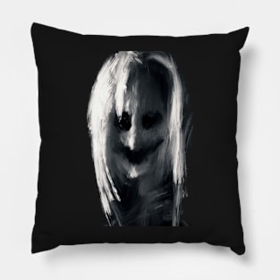 ghost girl Pillow