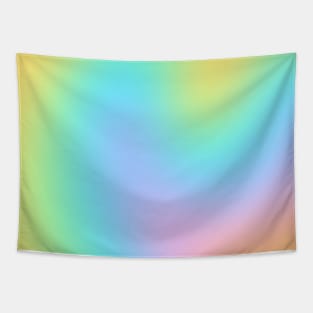 Fun Pastel Rainbow Gradient Tapestry