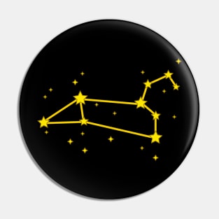 Leo Constellation Pin