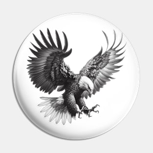 The Majestic Eagle Pin