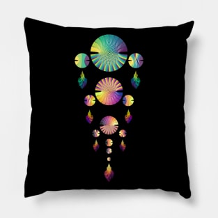 Dream Catcher Triple Tier | Combo 1 Peacock, Sunset and Volcano (Black) Pillow