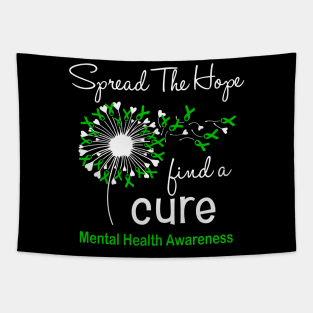 Dandelion mental health awareness Tapestry