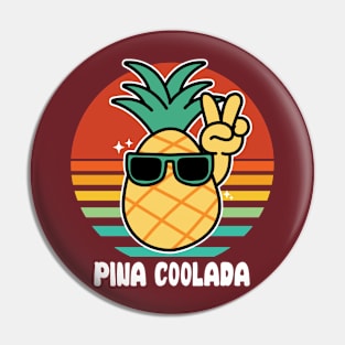 Pina Coolada Sunset Pin