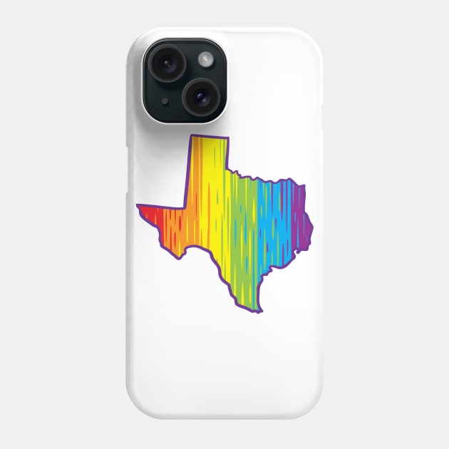 Texas Pride Phone Case by Manfish Inc.