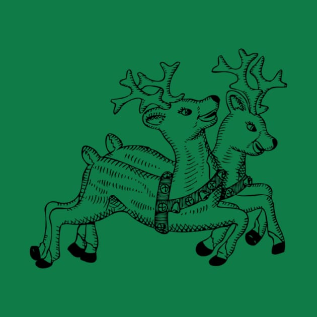 Fun Christmas Reindeer Apparel by Topher's Emporium