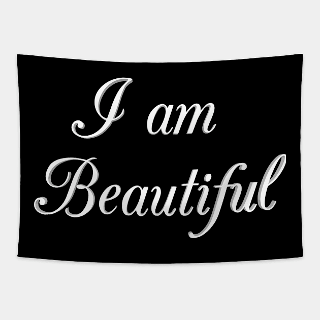 i am beautiful Tapestry by FromBerlinGift