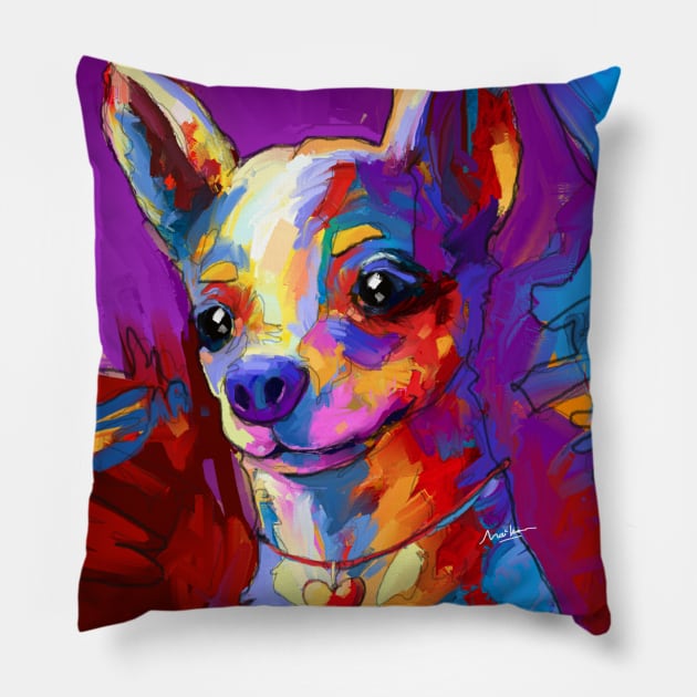 Pinscher Pillow by mailsoncello