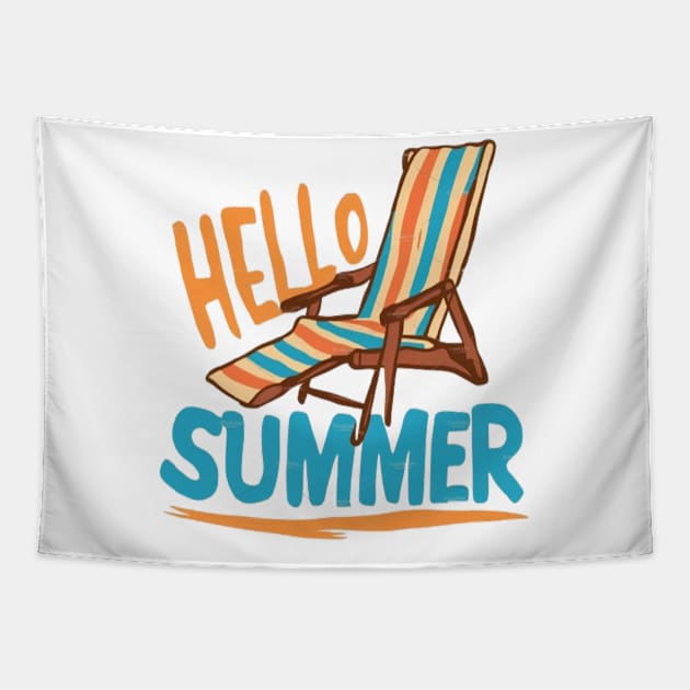 Hello summer Tapestry by Medkas 