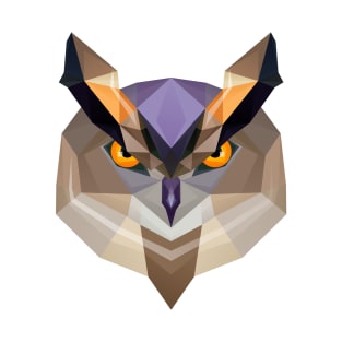 Low Poly Owl T-Shirt