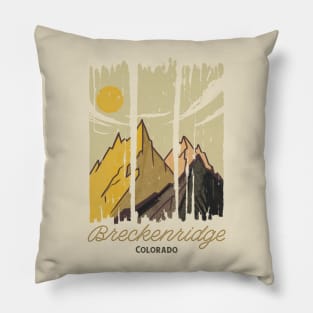 Breckenridge Colorado Pillow