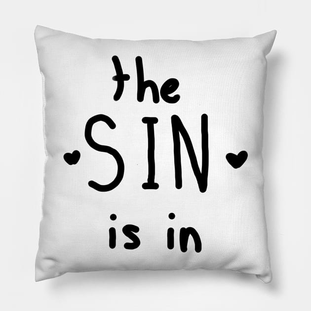 The sin is in Pillow by sleepystarling