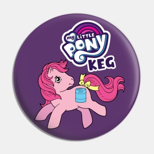 My Little Pony Keg Pin