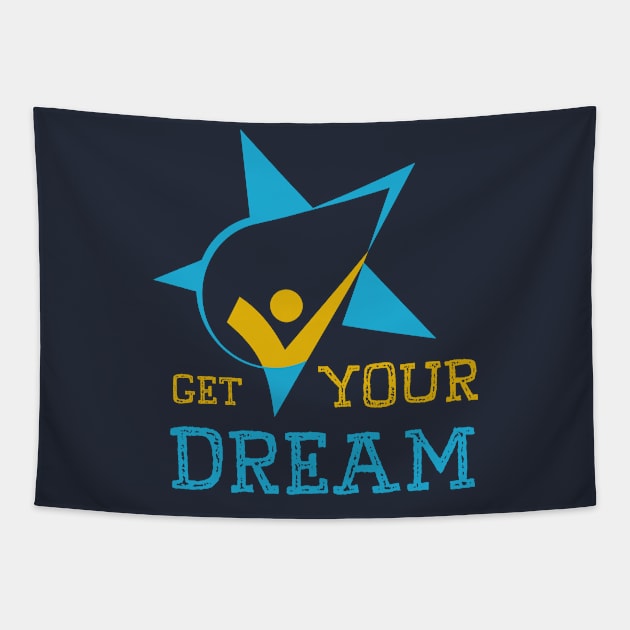 Get Your Dream Star Tapestry by Toogoo