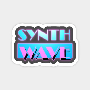 SynthWave 80s Miami Vibe Magnet