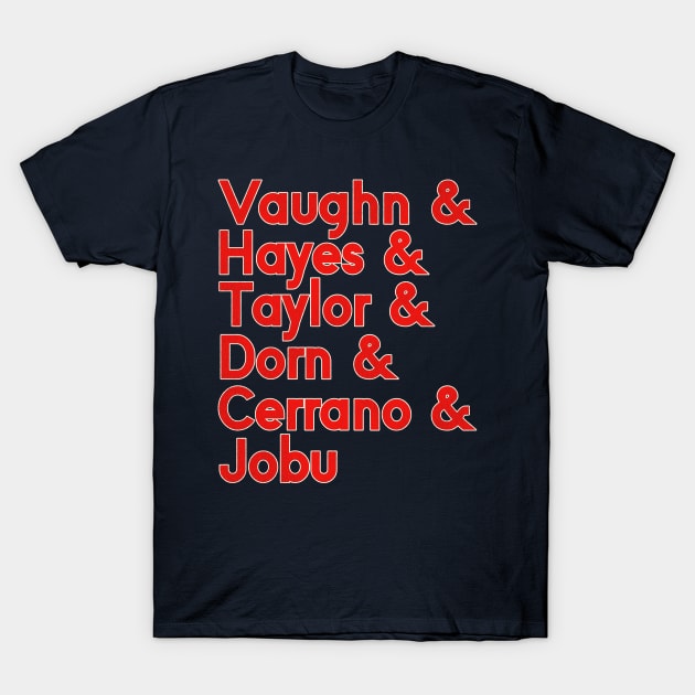 Major League T-Shirt | Cerrano, Hayes, Vaughn