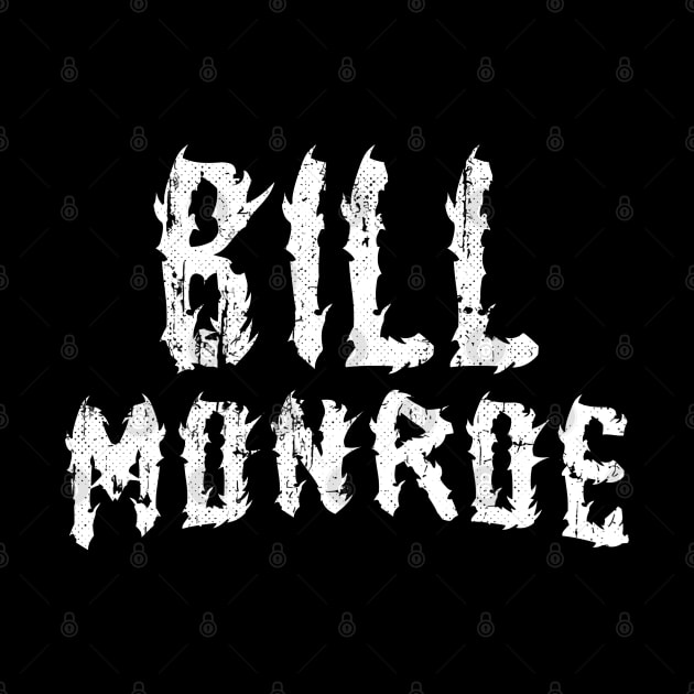 Bill Monroe TextDesign 18 by katroxdesignshopart444