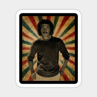 Photo Vintage Retro Look Fan Design // Richie Jr. Magnet