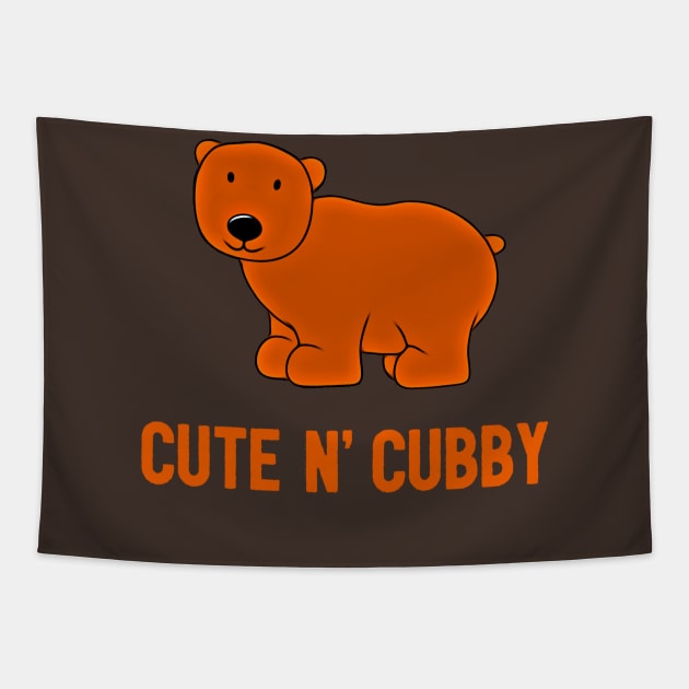 Cute N’ Cubby Tapestry by JasonLloyd