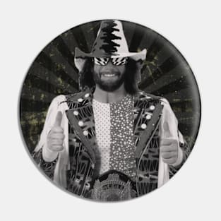 Macho Man Pin