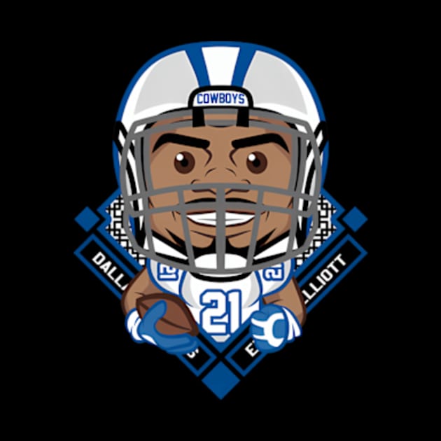 Ezekiel Elliott by lam-san-dan