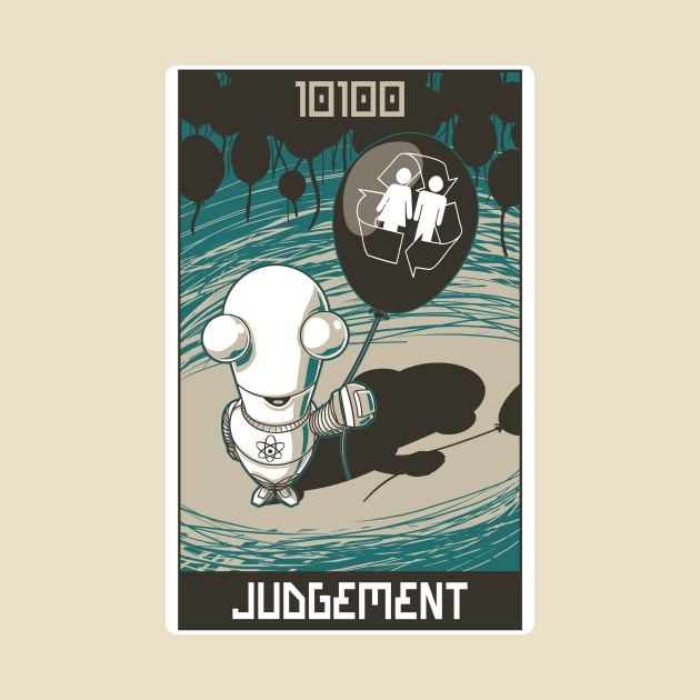 Robo Tarot: Judgement by PeterTheHague