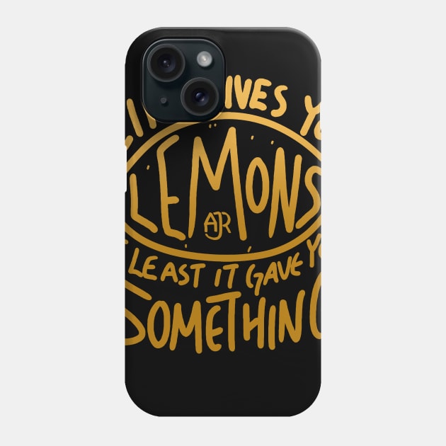 ajr lemons Phone Case by sumurbatu