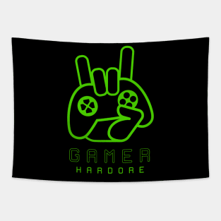 Gamer hardcore Tapestry