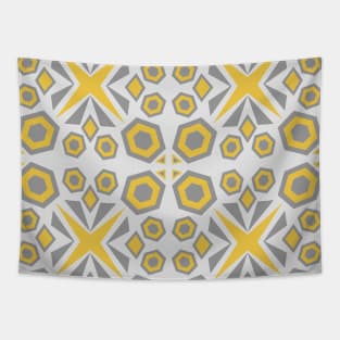 Damask geometry Tapestry