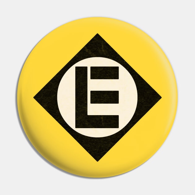 Erie Lackawanna Railroad Pin by Turboglyde