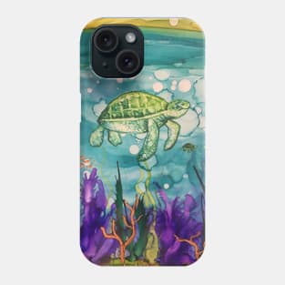 Turtle Ink Phone Case