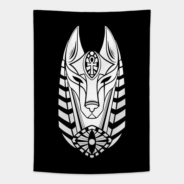 Anubis Tapestry by OccultOmaStore
