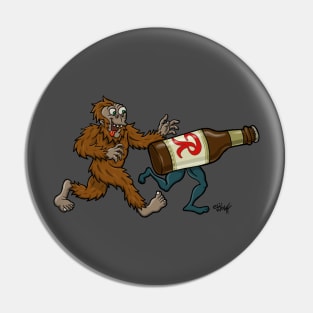 bigfoot beer chase Pin