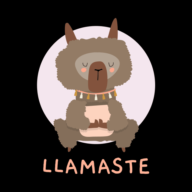 Llamaste Yoga Llama by Koala Station