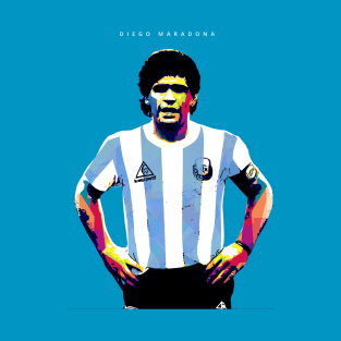 Diego Maradona Pop Art T-Shirt