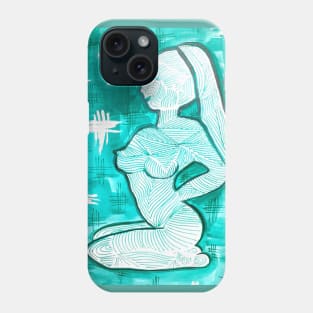 Abstract Silhouette Phone Case