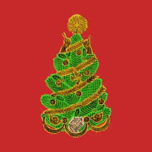 Collage Christmas Tree T-Shirt
