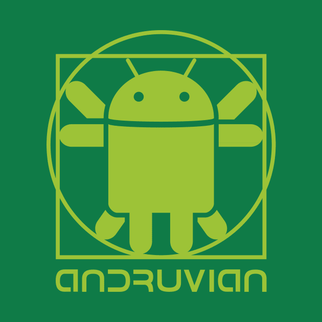 Vitruvian Droid (green) by hardwear