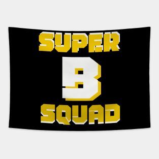 Gold Super B Squad Tapestry