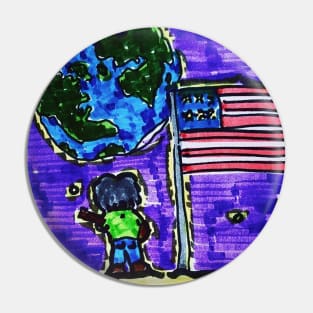 On the Moon Pin