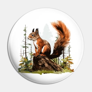 Squirrel Whisperer Pin