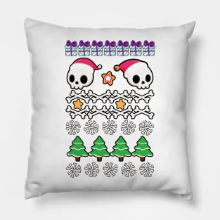 A Spooky Christmas Pillow