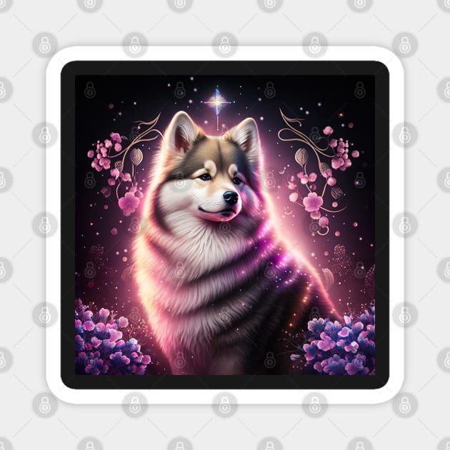 Divine Finnish Lapphund Magnet by Enchanted Reverie