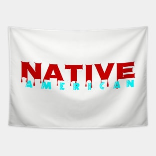 NATIVE american BLOOD Tapestry