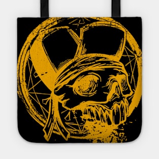 gangster skull Tote