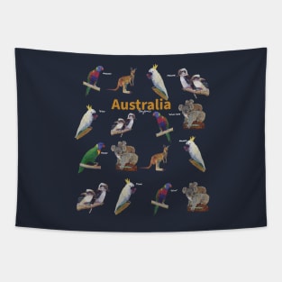 Australian Animals collection 2020 Tapestry