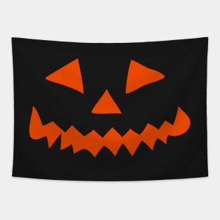 Halloween Pumpkin Face (Halloween costume) Tapestry