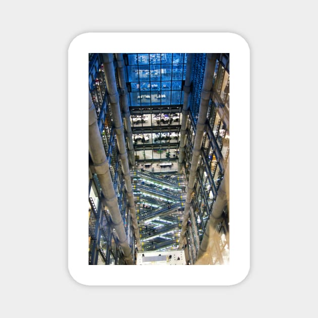 Lloyds of London interior (C021/6846) Magnet by SciencePhoto
