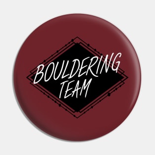 Bouldering team Pin