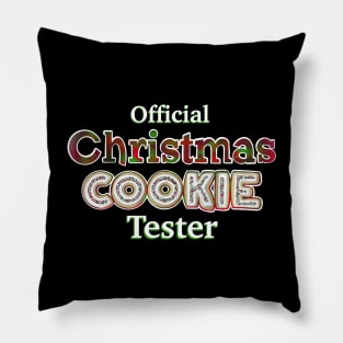 Official Christmas COOKIE Tester Pillow